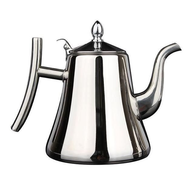Modern Stainless Steel Tea Infuser Pot