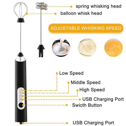 Fast Electric Hand Whisk Mixer