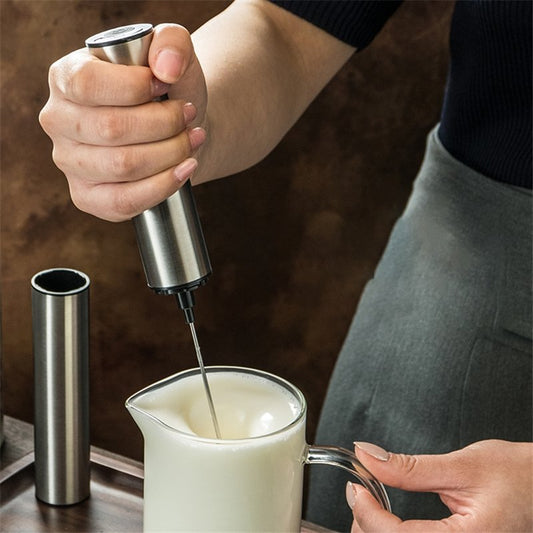 Compact Automatic Milk Frother Fast Handheld Foam Machine - Fesara