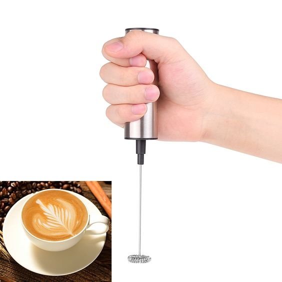 Compact Automatic Milk Frother Fast Handheld Foam Machine