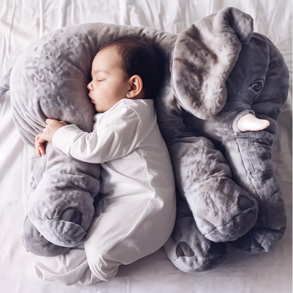 Soft Cute Elephant Throw Pillow for Baby & Kids - Fesara