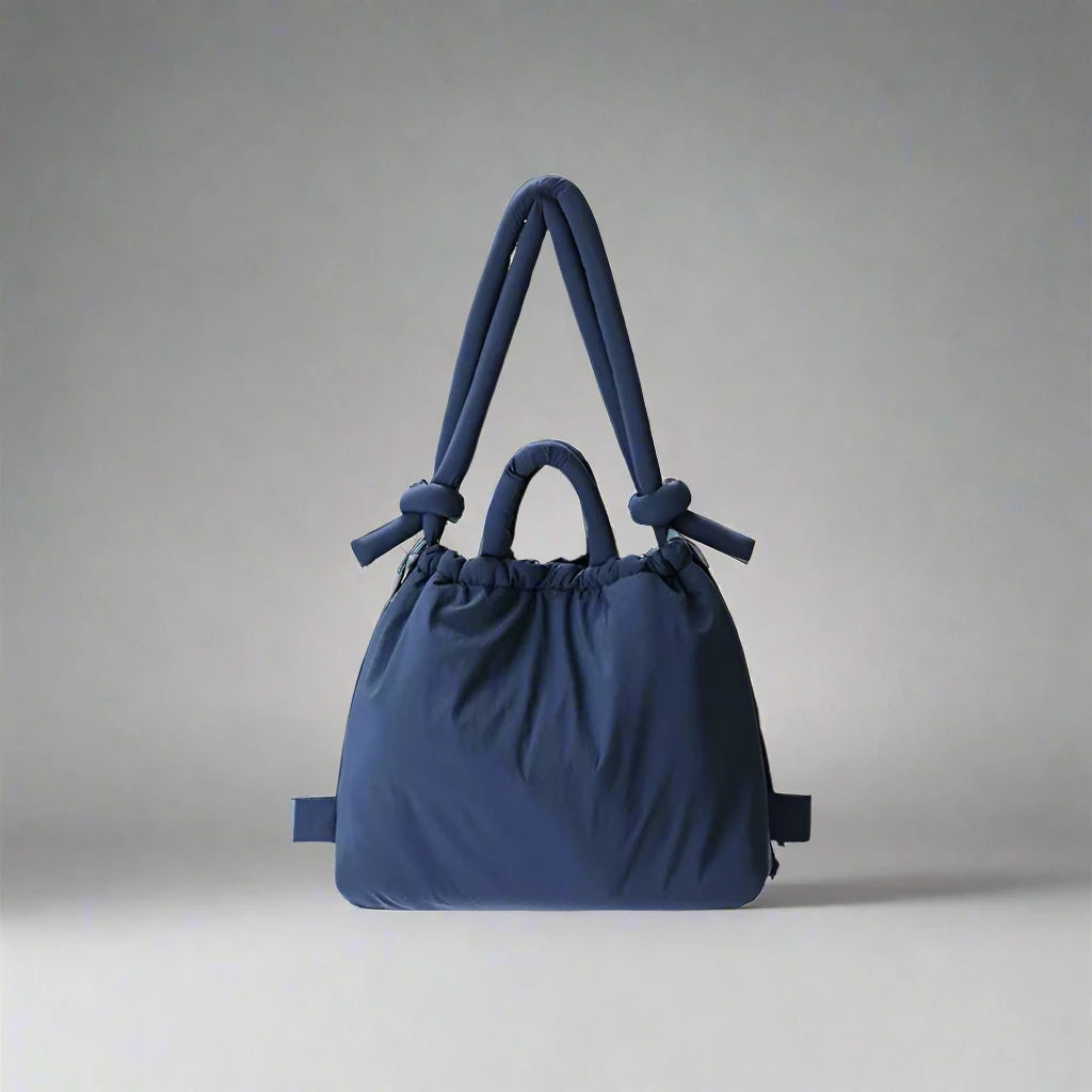 Fashionable Puffer Tote Bag with Adjustable Strap