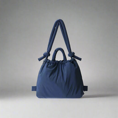 Fashionable Puffer Tote Bag with Adjustable Strap