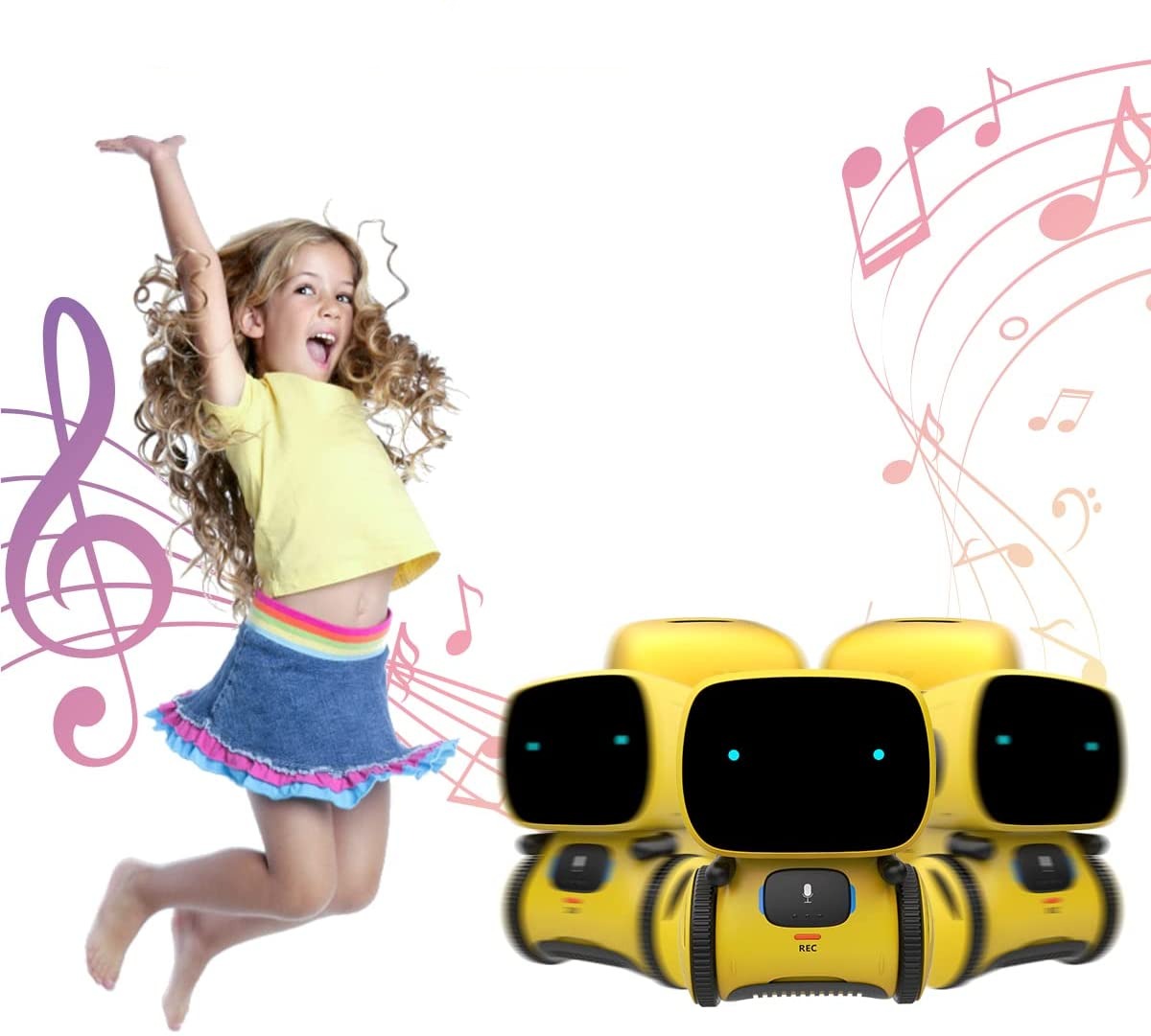 Fun Voice Controlled Dancing Robot for Kids