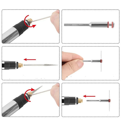 Portable Electric Engraving Tool for Metal, Wood & Glass