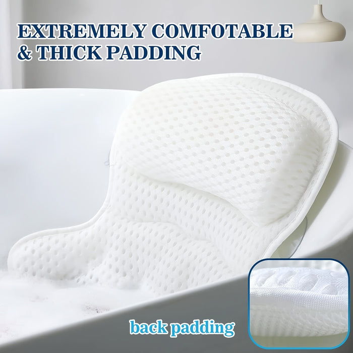 Comfortable Mesh Bath Spa Pillow Cushion