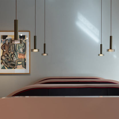Simple Metal Hanging Lamp