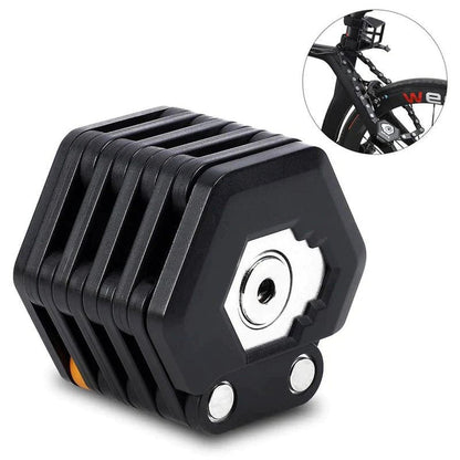 Durable Foldable Bike Lock – Heavy Duty Security Chain