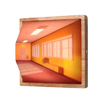 Colorful 3D Optical Lamp
