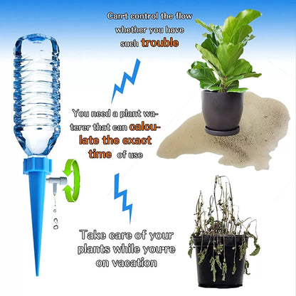 Easy Watering Plant System - 10 Adjustable Drip Feeders