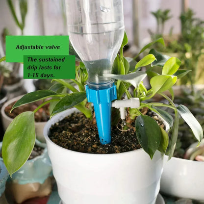 Easy Watering Plant System - 10 Adjustable Drip Feeders