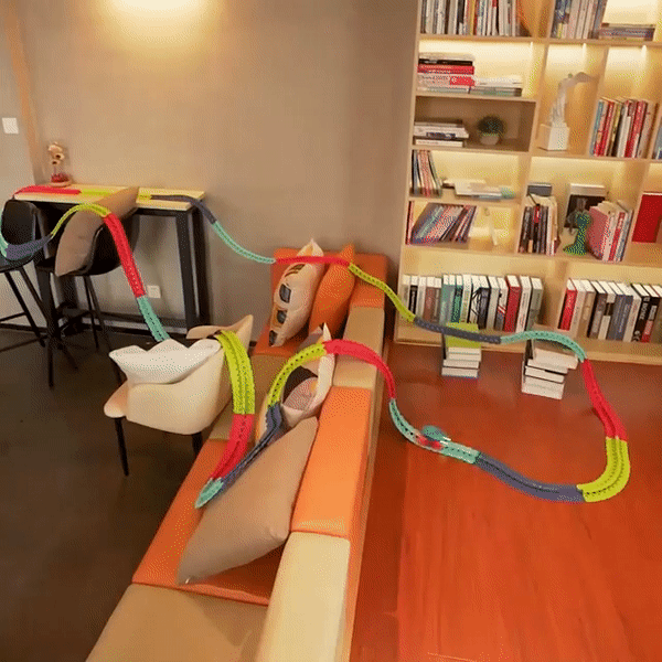 Flexible Kids Race Track Playset