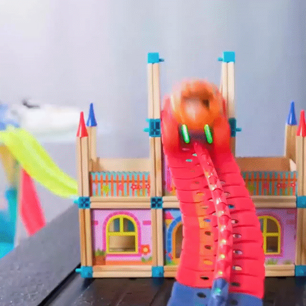 Flexible Kids Race Track Playset