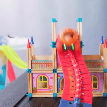 Flexible Kids Race Track Playset