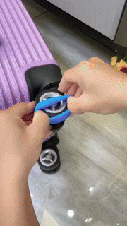 Durable Luggage Wheels Protective Caps 8 Pack