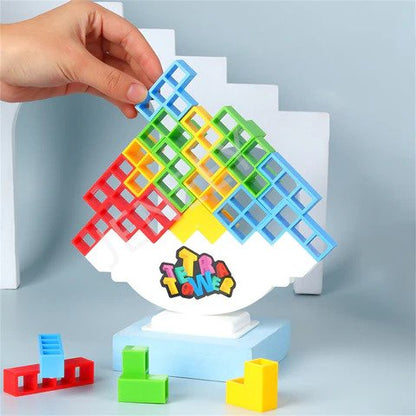 Fun Tetris Tower Building Game