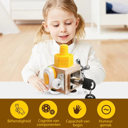 Portable Educational Toy Cube for Kids