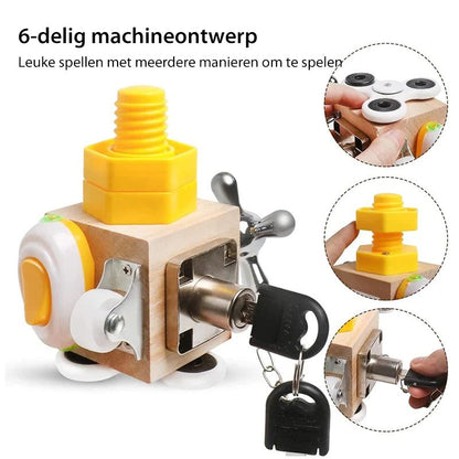 Portable Educational Toy Cube for Kids