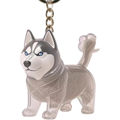 Personalized Pet Hair Memorial Keychain