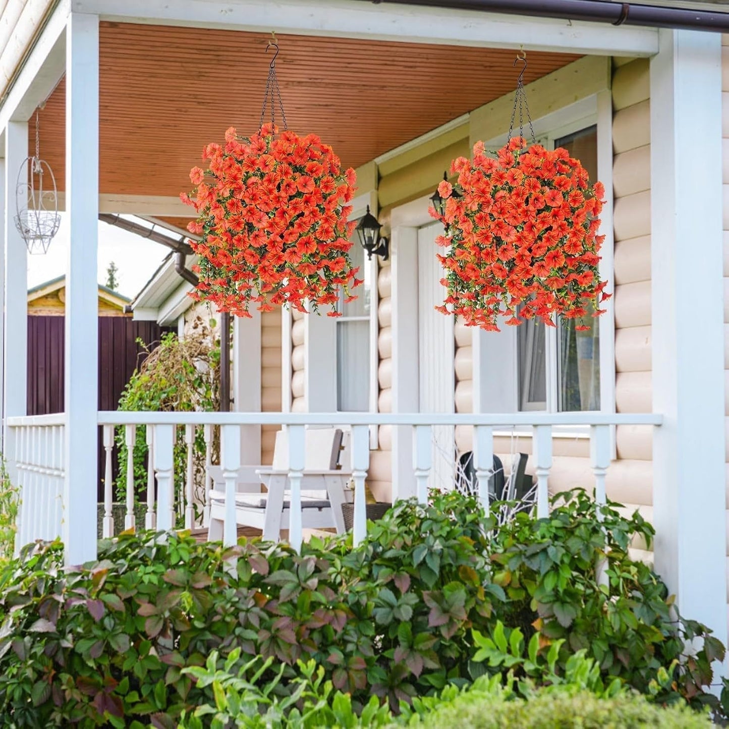 Colorful Outdoor Morning Glory Planter