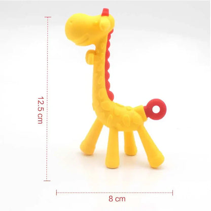 Soft Silicone Baby Teether Toy Giraffe