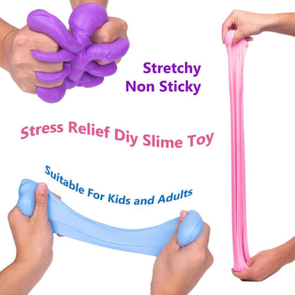 Relaxing Stress Ball with Soft Clay Slime