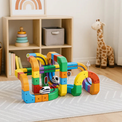 Fun Kids Magnetic Building Track Set