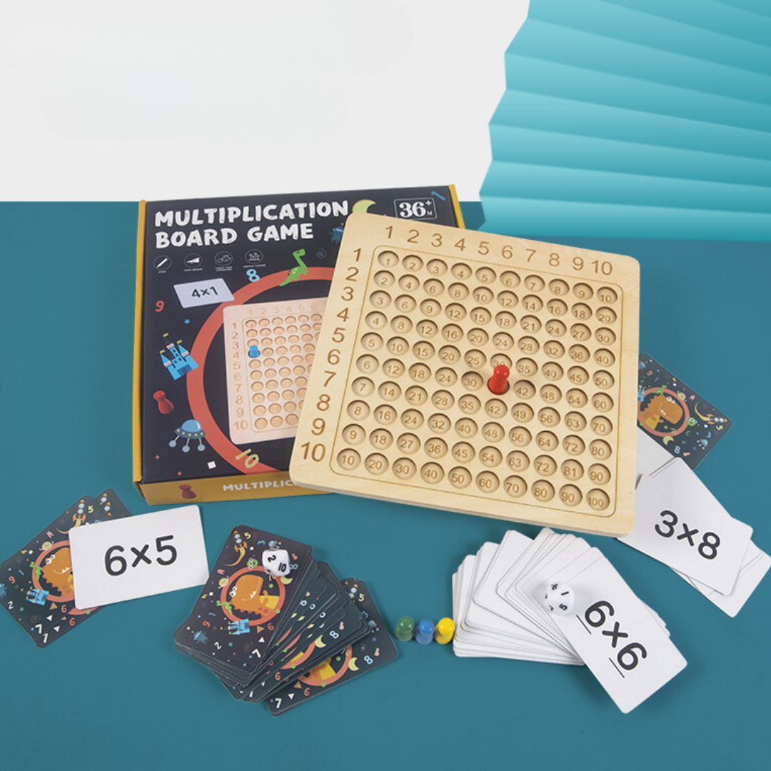 Fun Math Learning Board Game