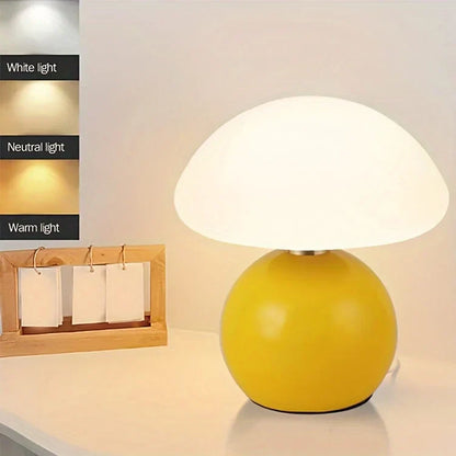 Vintage Fungi Nightstand Lamp Modern Desk Light