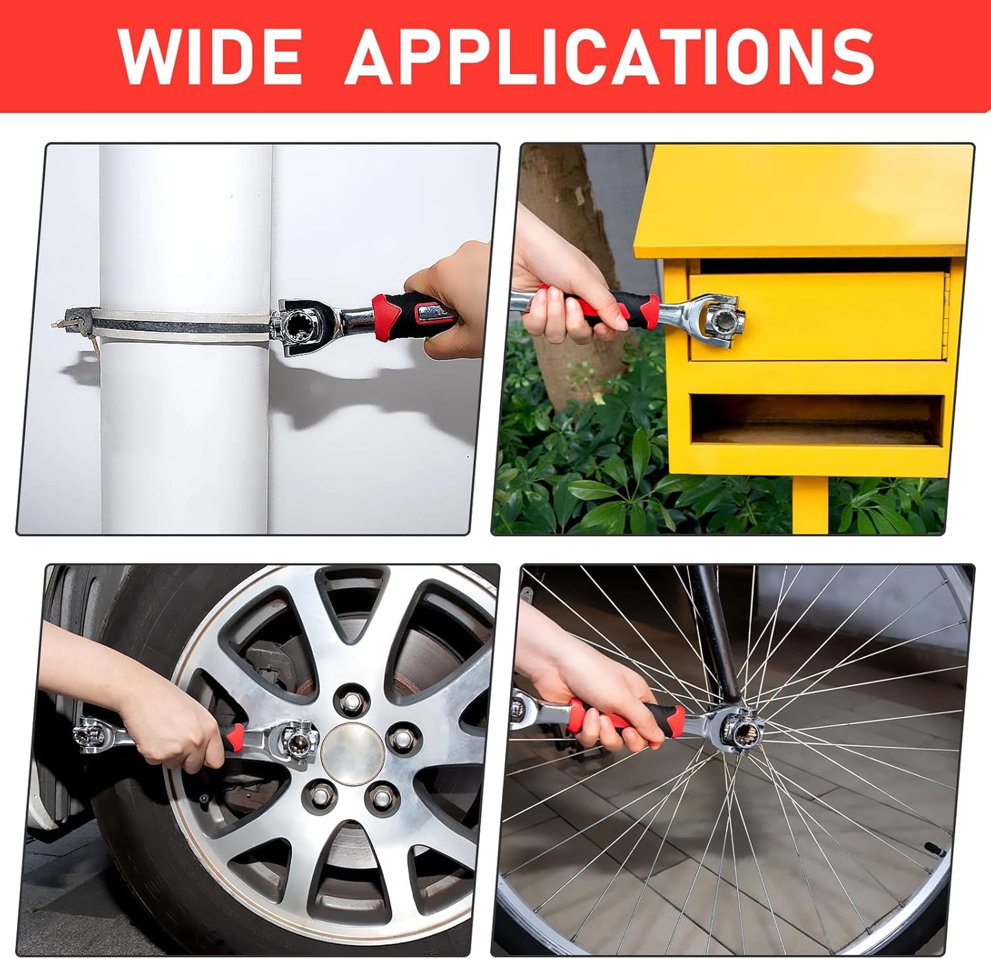 Heavy Duty Electric Impact Wrench Set