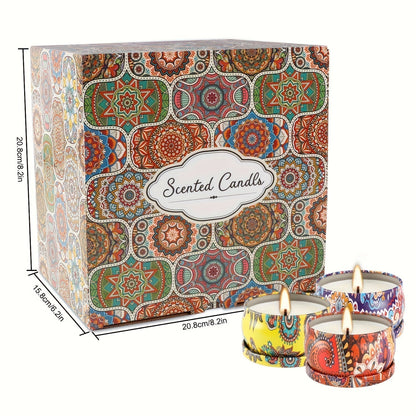 Relaxing Home Scented Candles with Fresh Fragrances