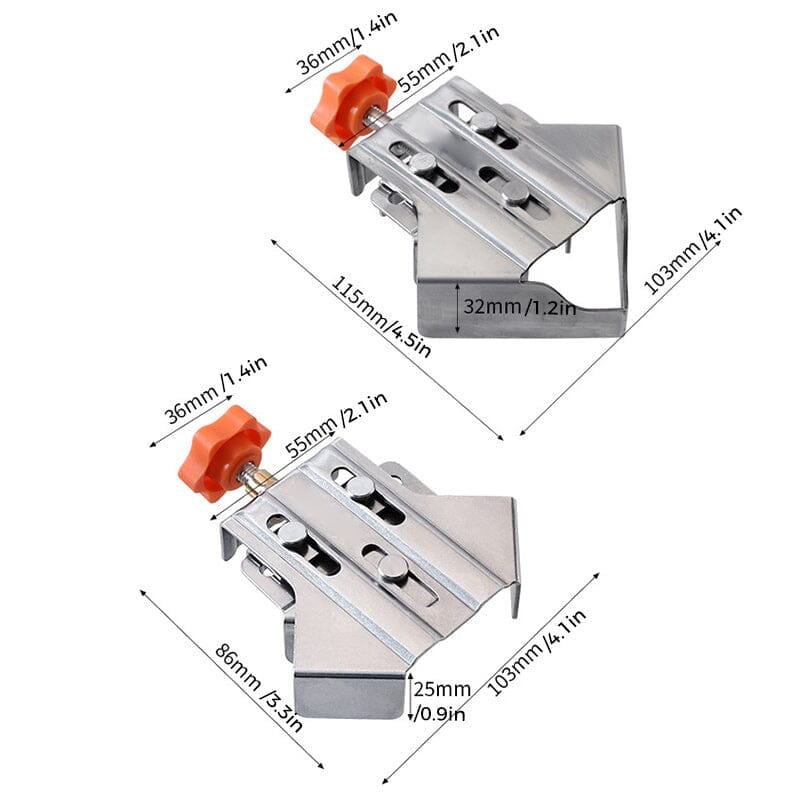 Precision Edge Clamp for Perfect Joint Connections