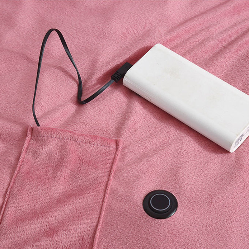SoftHeat Portable Electric Throw Blanket