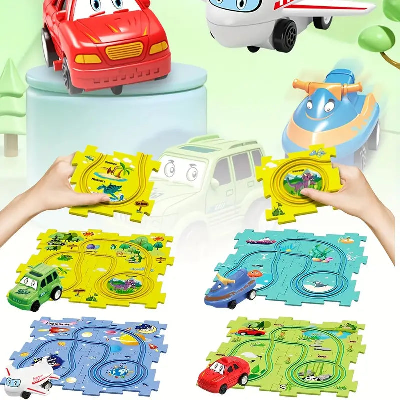 Fun Track Building Block Set - Fesara