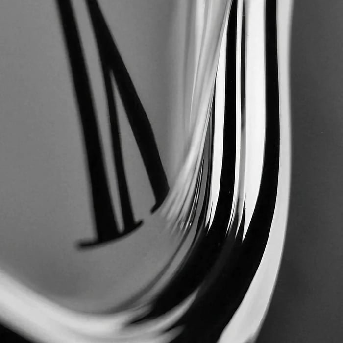 Unique Wall Clock with Hypnotic Design