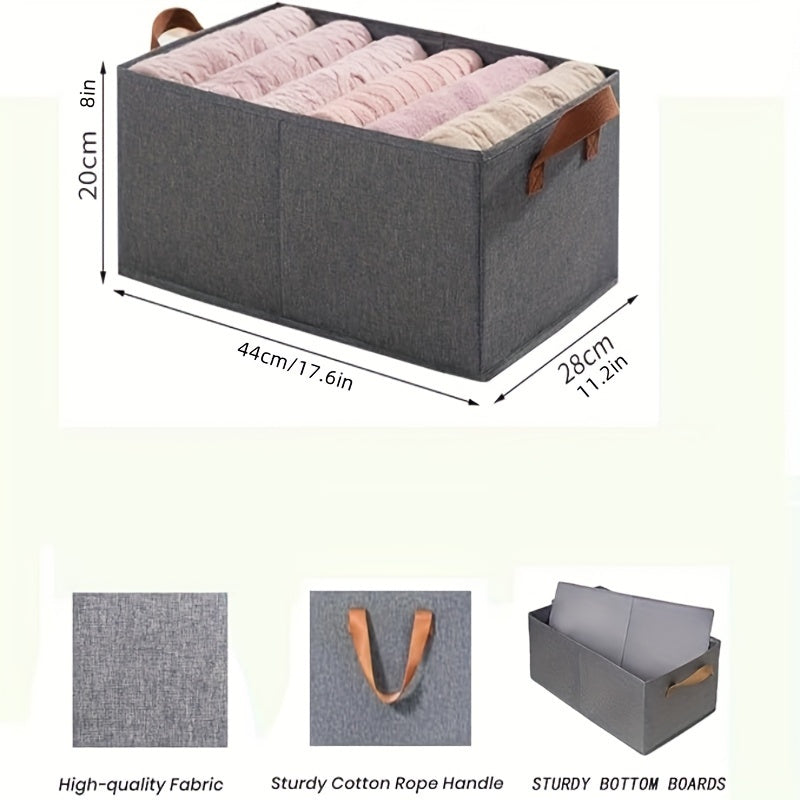 Stylish Collapsible Storage Bins Set of 3