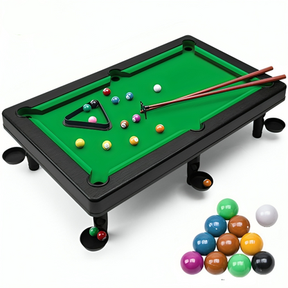 Compact Mini Pool Table for Family Fun