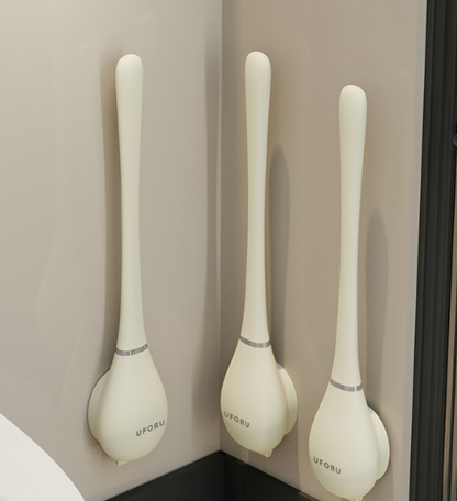 Soft Bristle Toilet Brush with Ergonomic Handle