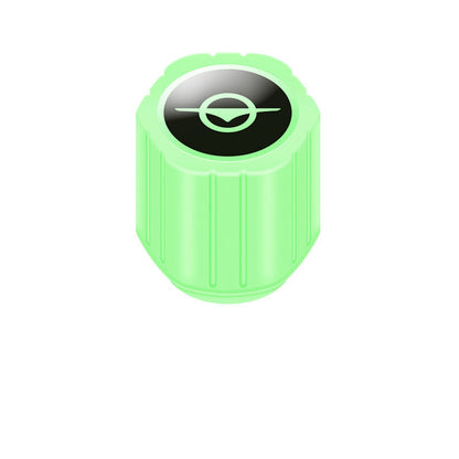 Bright Green LED Tire Valve Caps 20-Pack Universal Fit