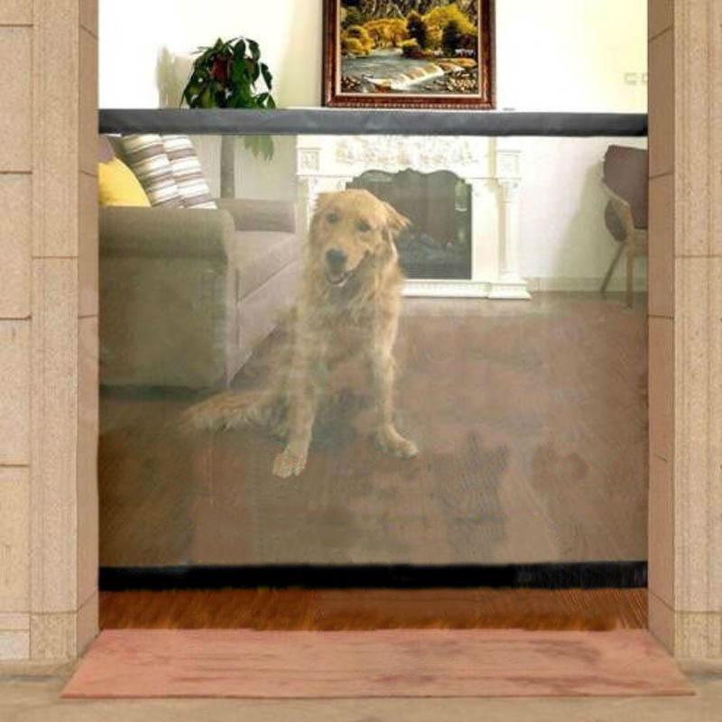 Pet Safe Indoor Dog Gate Easy Mesh Barrier