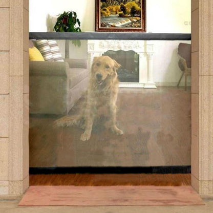 Pet Safe Indoor Dog Gate Easy Mesh Barrier