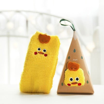 Cozy Christmas Socks Gift Set Soft Plush Design