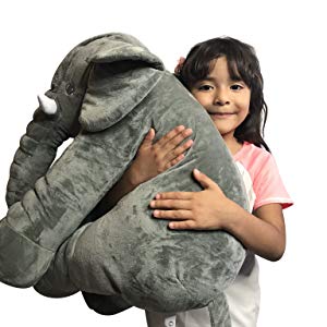 Cute Elephant Plush Toy Pillow