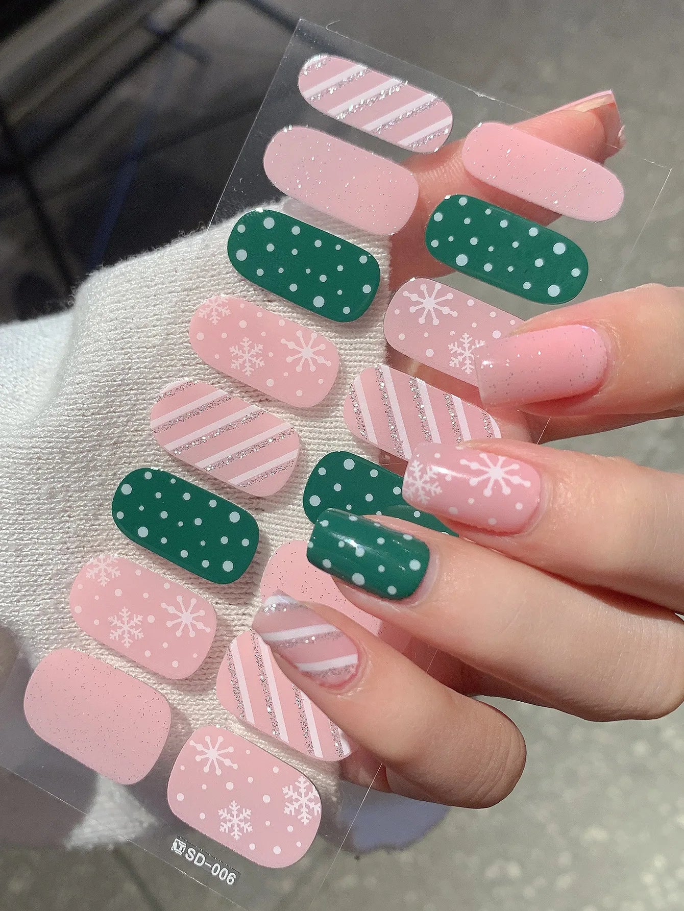 Easy Christmas Nail Art Kit, Salon Quality at Home