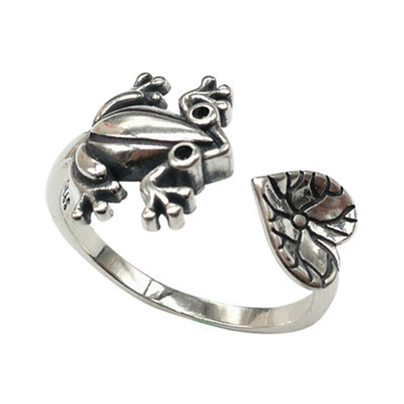 Vintage Cat Adjustable Ring Zinc Alloy Fashion Jewelry