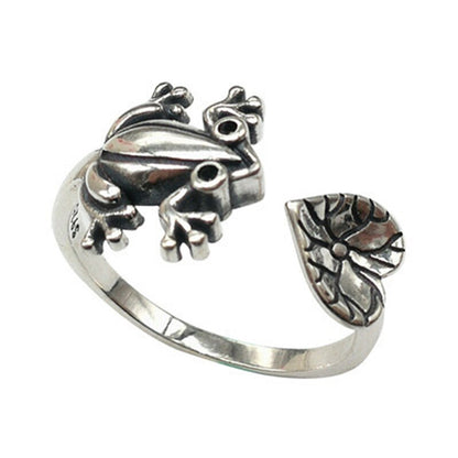 Vintage Cat Adjustable Ring Zinc Alloy Fashion Jewelry