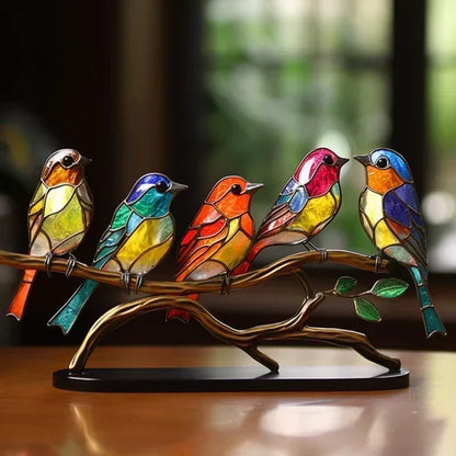 Beautiful Handmade Glass Bird Figurines