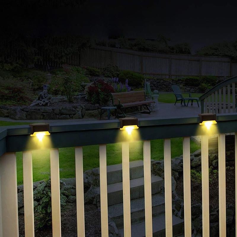 Eco Friendly Solar Powered Garden Step Lights