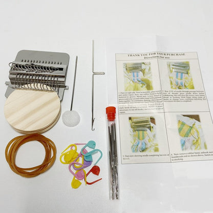 Portable Compact Weaving Loom Machine