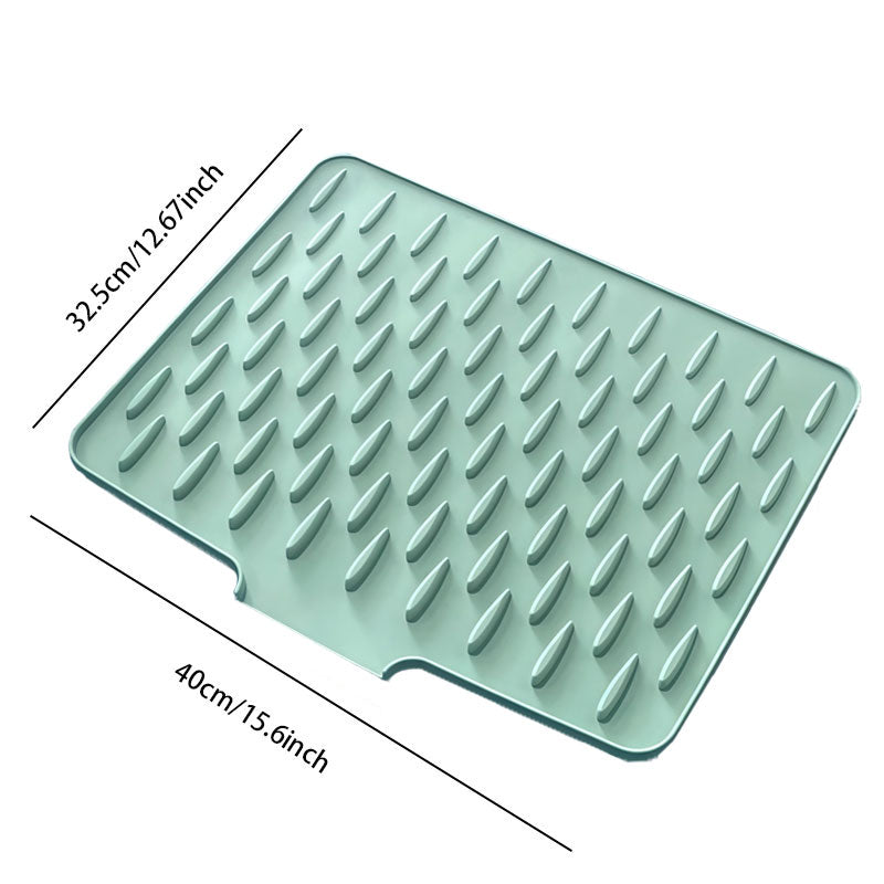 Quick Dry Silicone Kitchen Drain Mat
